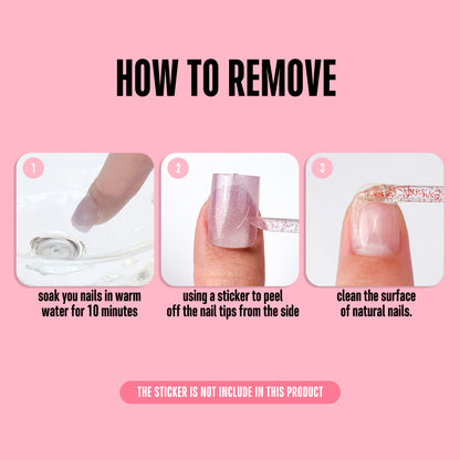 sticky tabs for finger nails 24 sizes
