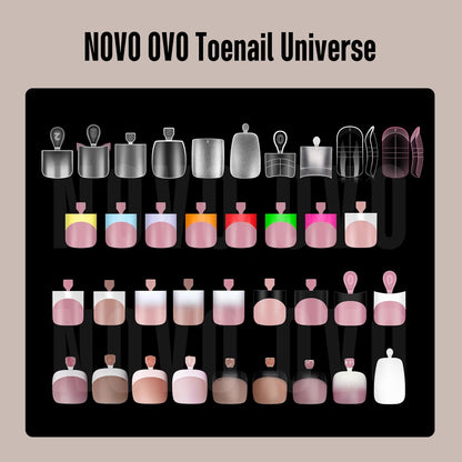 Halloween Black Short Sharp Square Toe Nail Tips with Moon Curve Black French Tip Berry Pink