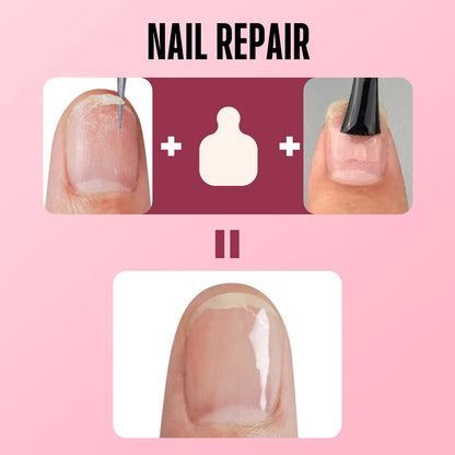 Nail Shaped Nail Repair Sheet
