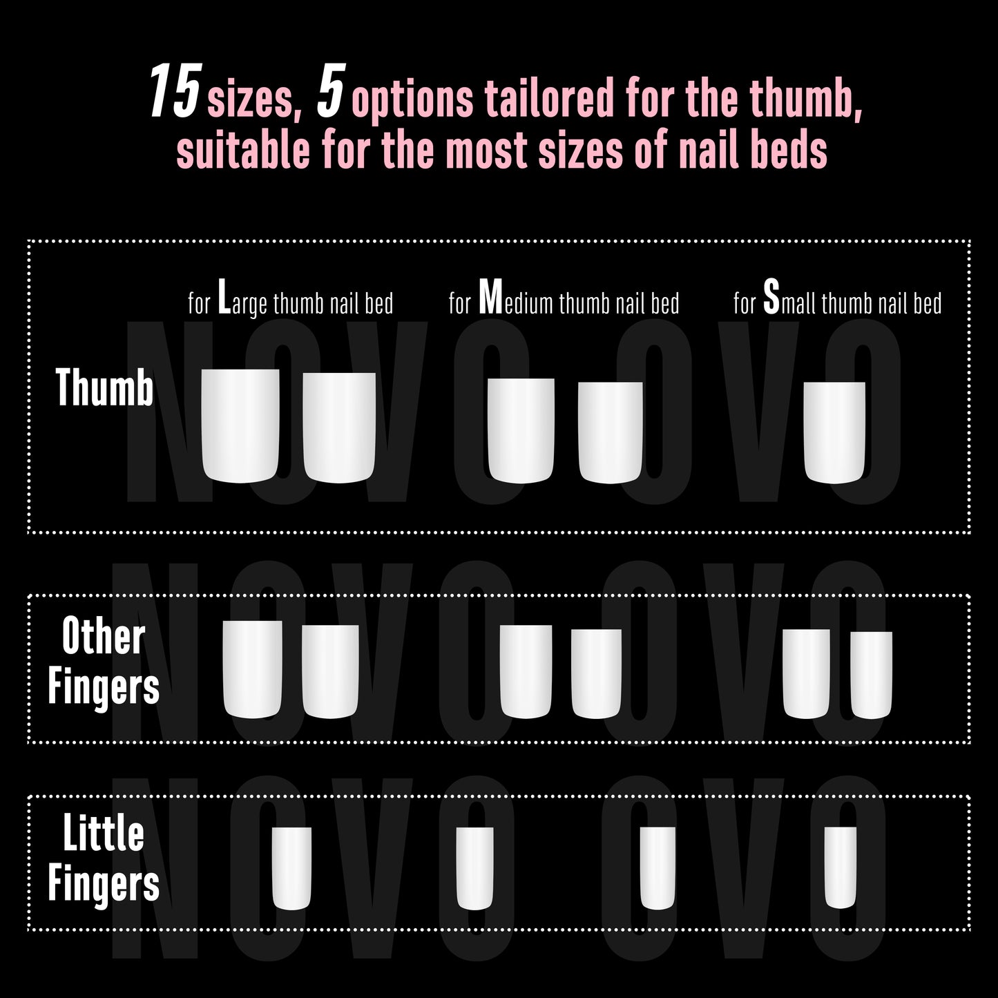 Short Sharp Square Nail Tips Pure Color Milky White