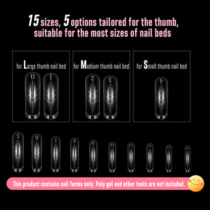 Halloween Curved Square Nail Dual Form