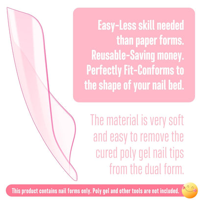 Toe Nail Dual Form Pink