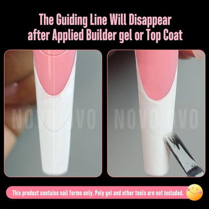 Nail Dual Form XXL Tapered Square Natural