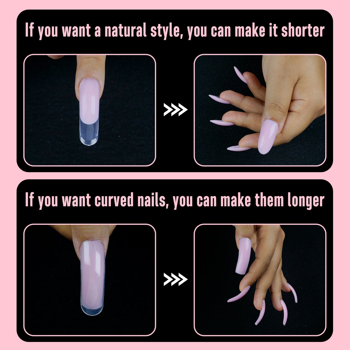 Halloween Curved Square Nail Dual Form