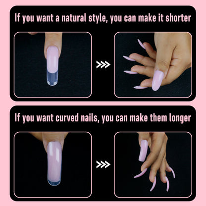 Halloween Curved Square Nail Dual Form