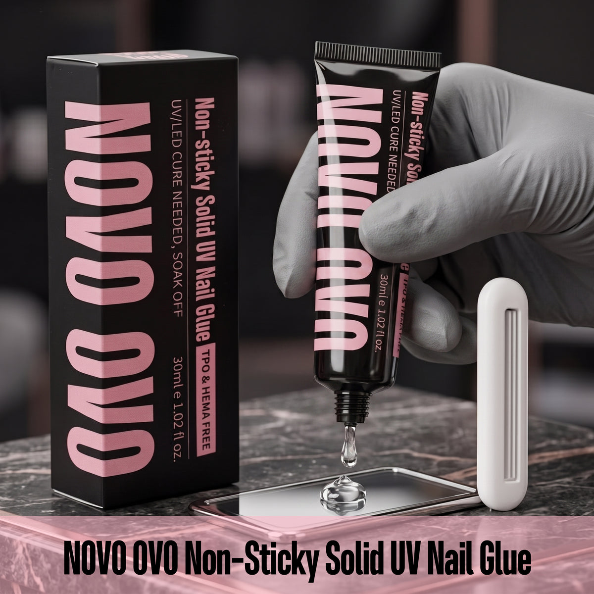 UV Non-Sticky Solid Nail Glue 30ml