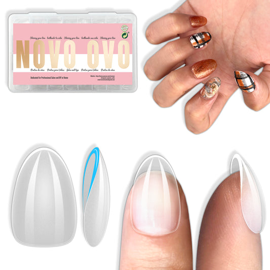 Extra Short Almond Thick Nail Tips