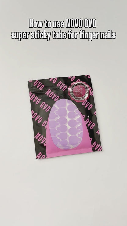 sticky tabs for finger nails 24 sizes
