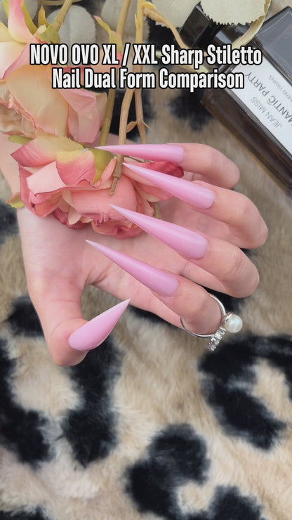 Stiletto XL/ XXL Nail Dual Form for Polygel 280