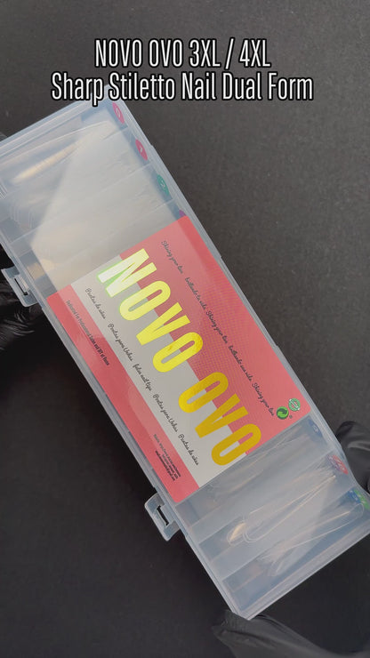 Stiletto XXXXL XXXL Nail Dual Form for Polygel 70